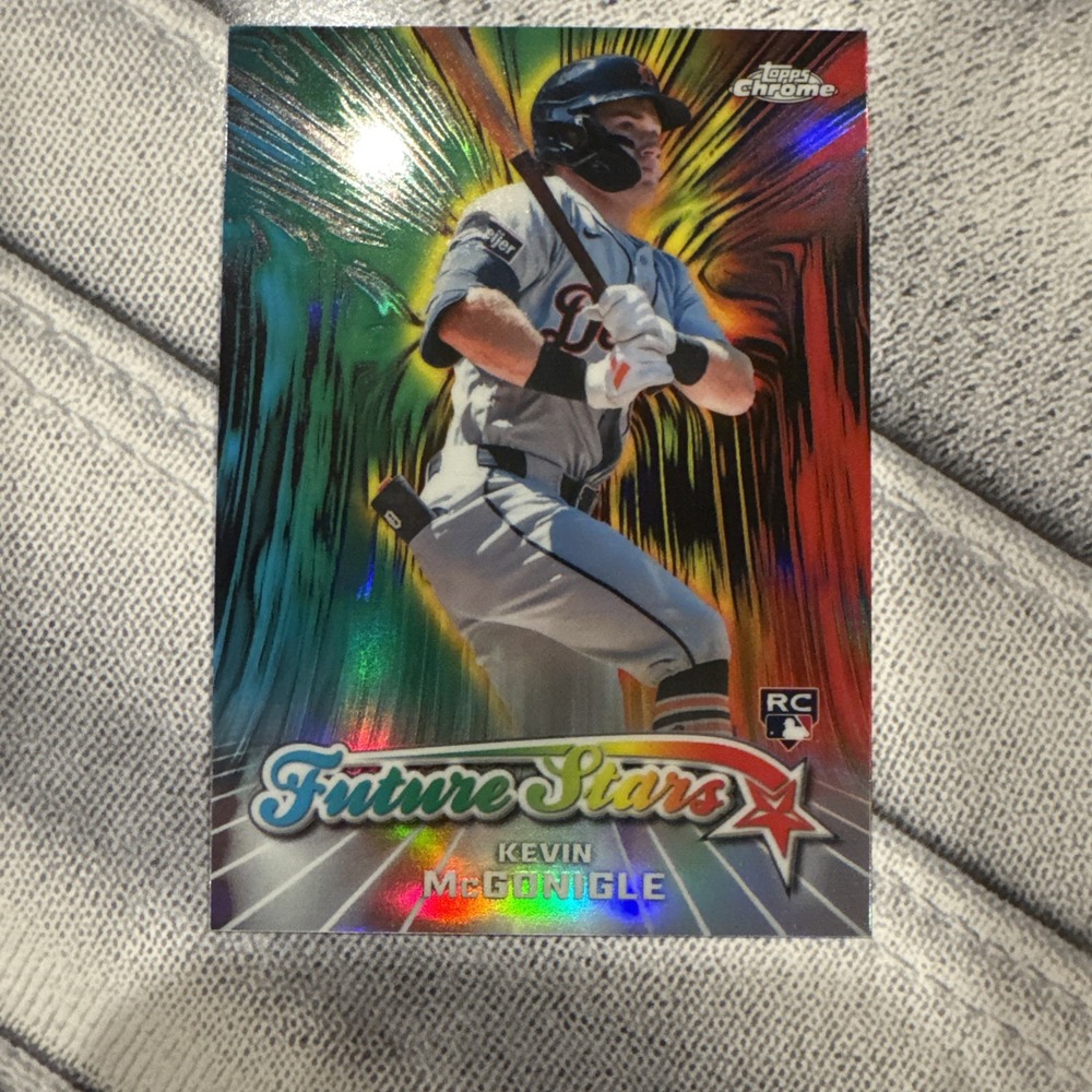 2026 Topps Chrome Kevin McGonigle RC Future Stars #FS-6 Detroit Tigers